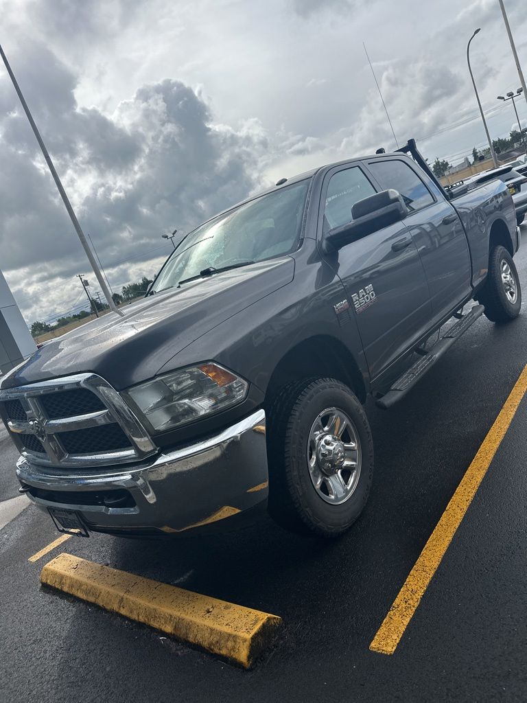 Gray (Granite Crystal Metallic Clearcoat) 2016 RAM 2500 Tradesman Crew Cab 4WD Pickup Truck Four-Wheel Drive 6-Speed Automatic