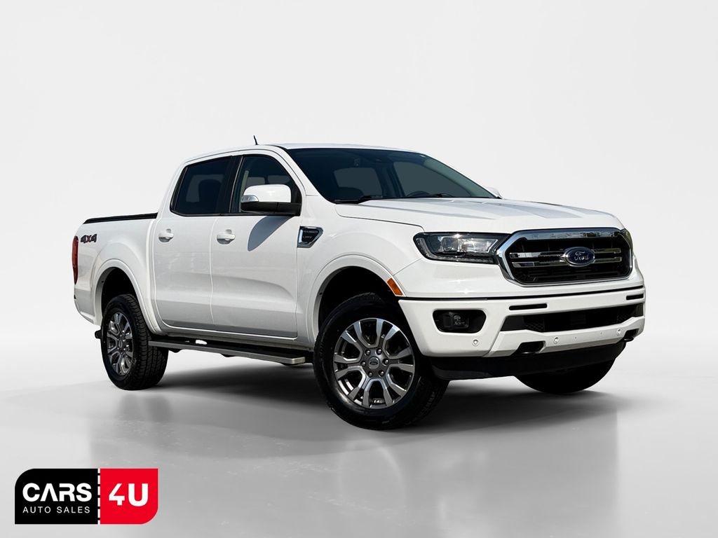 Oxford White 2019 Ford Ranger Pickup Truck Four-Wheel Drive Automatic