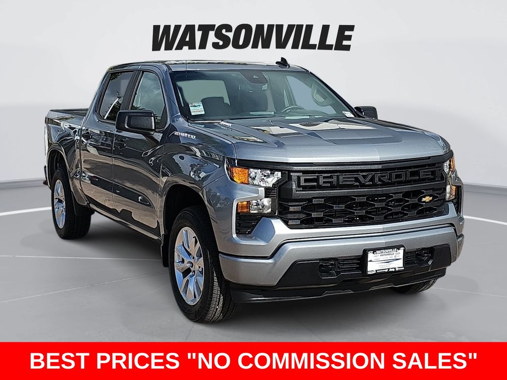 Sterling Gray Metallic 2026 Chevrolet Silverado 1500 Pickup Truck Four-Wheel Drive 8-Speed Automatic