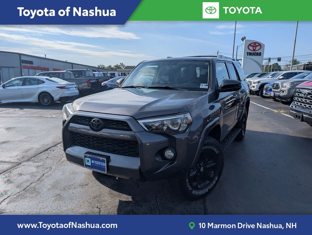 Magnetic Gray Metallic 2018 Toyota 4Runner SUV / Crossover Four-Wheel Drive 5-Speed Automatic Overdrive