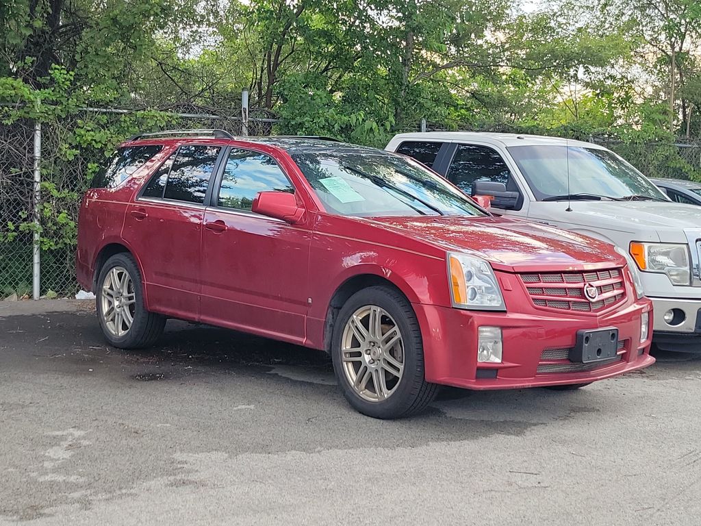Crystal Red Tintcoat 2009 Cadillac SRX SUV / Crossover All-Wheel Drive 6-Speed Automatic Overdrive