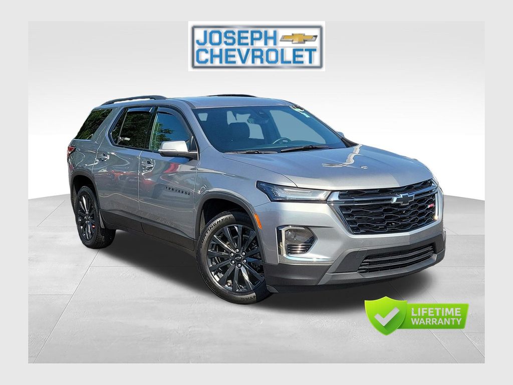 Sterling Gray Metallic 2023 Chevrolet Traverse SUV / Crossover Four-Wheel Drive 9-Speed Automatic