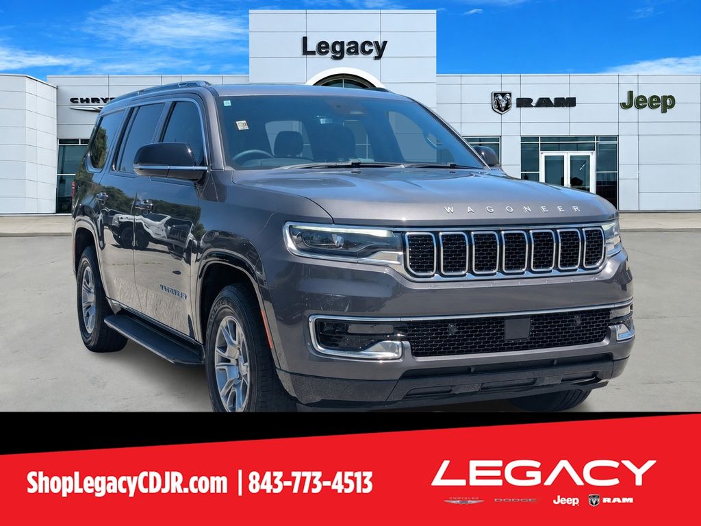 Baltic Gray Metallic Clearcoat 2024 Jeep Wagoneer SUV / Crossover Four-Wheel Drive 8-Speed Automatic