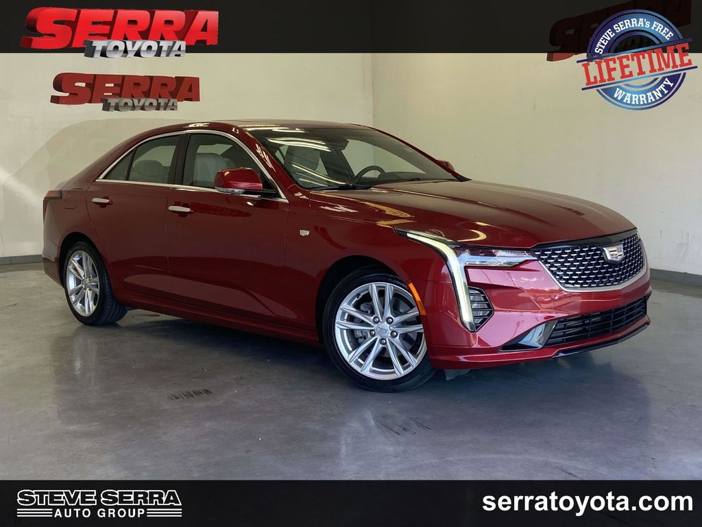 Red Obsession Tintcoat 2020 Cadillac CT4 Luxury RWD Sedan Rear-Wheel Drive 8-Speed Automatic