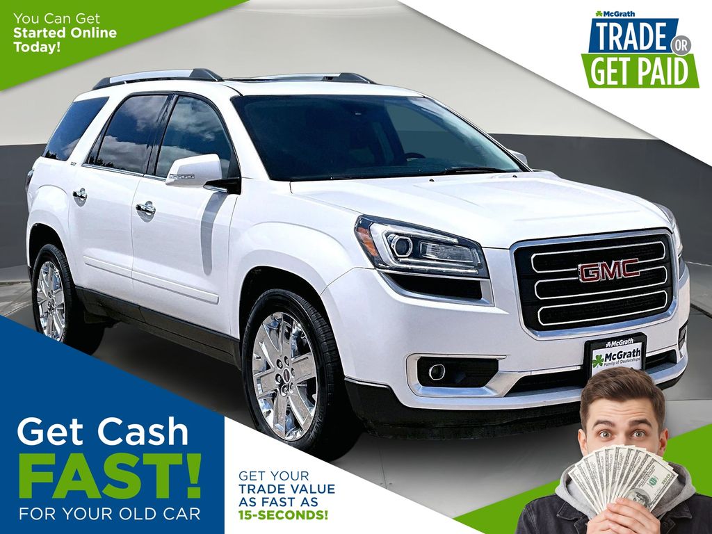 White Frost Tricoat 2017 GMC Acadia Limited FWD SUV / Crossover Front-Wheel Drive 6-Speed Automatic