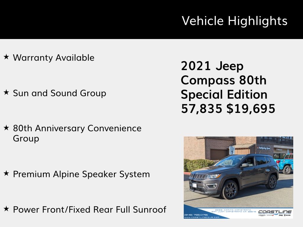 2021 Jeep Compass 80th Special Edition 5