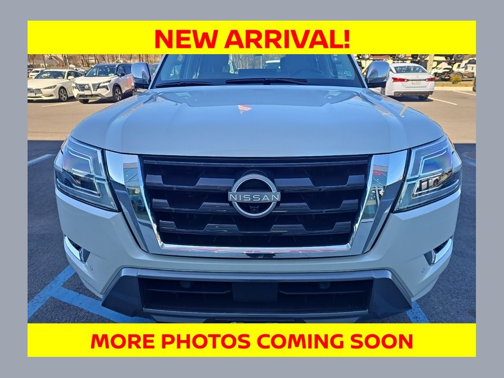 Aspen White Tricoat 2024 Nissan Armada Platinum 4WD SUV / Crossover Four-Wheel Drive 7-Speed Automatic