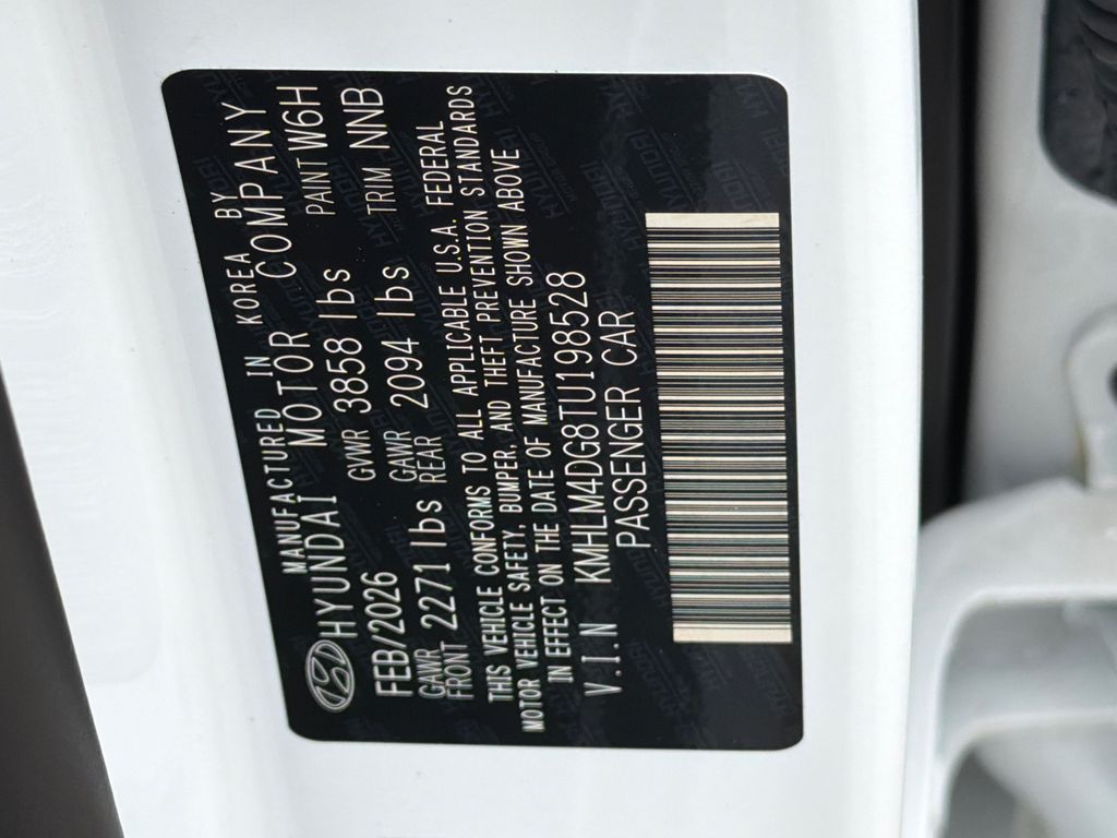New 2026 White Hyundai SEL Sport image 34