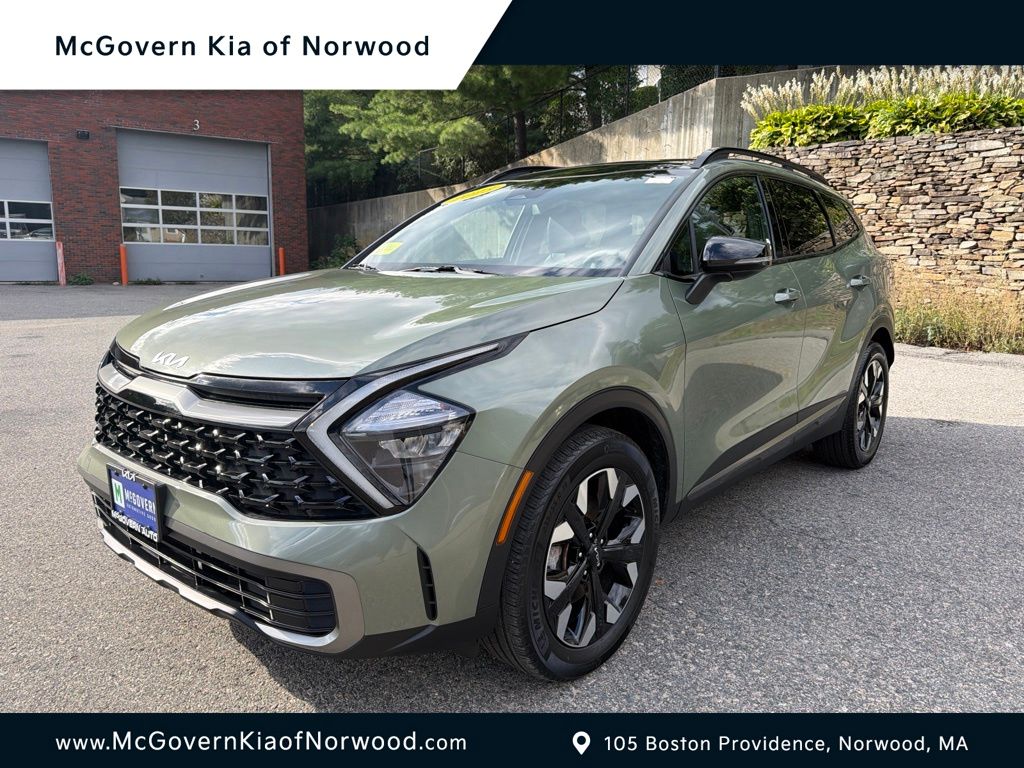 Jungle Green 2023 Kia Sportage Hybrid Plug-In SUV / Crossover All-Wheel Drive 6-Speed Automatic