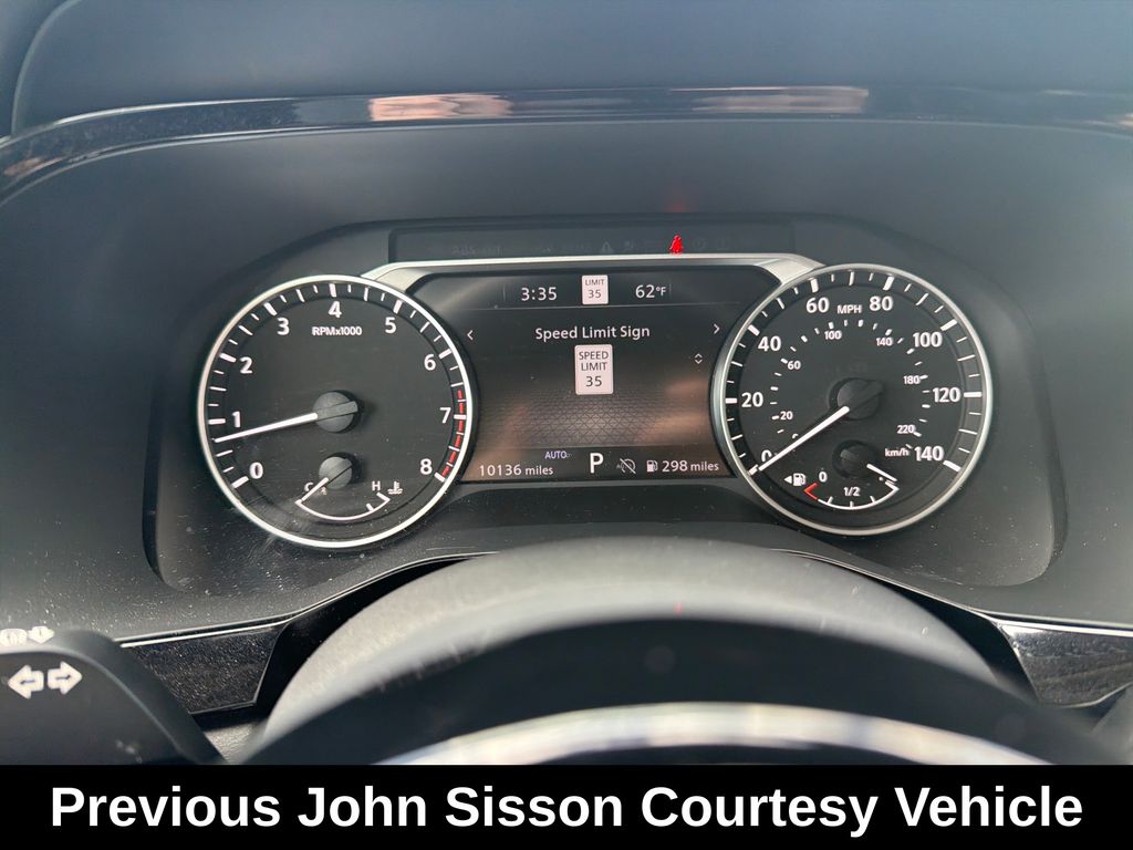2025 Nissan Pathfinder SL Red at John Sisson Motors