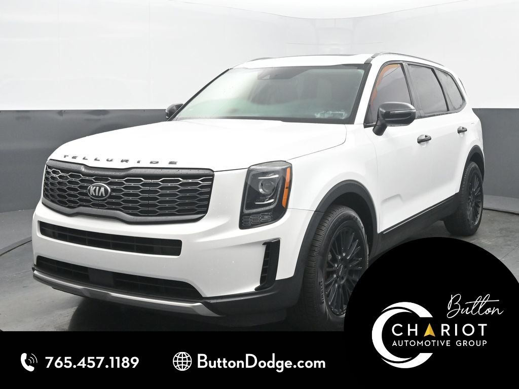 Snow White Pearl 2020 Kia Telluride EX FWD SUV / Crossover Front-Wheel Drive 8-Speed Automatic