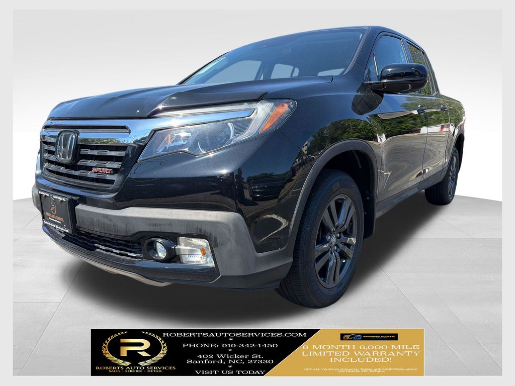 Crystal Black Pearl 2020 Honda Ridgeline Sport AWD Pickup Truck All-Wheel Drive 9-Speed Automatic