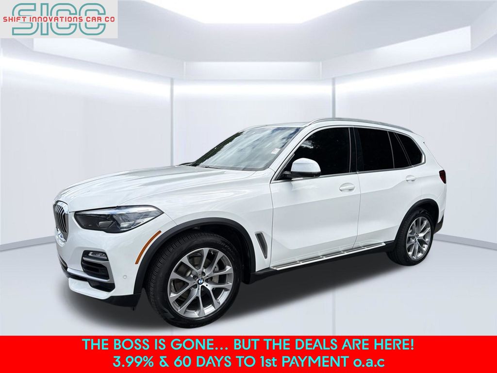 Alpine White 2019 BMW X5 SUV / Crossover All-Wheel Drive 8-Speed Automatic