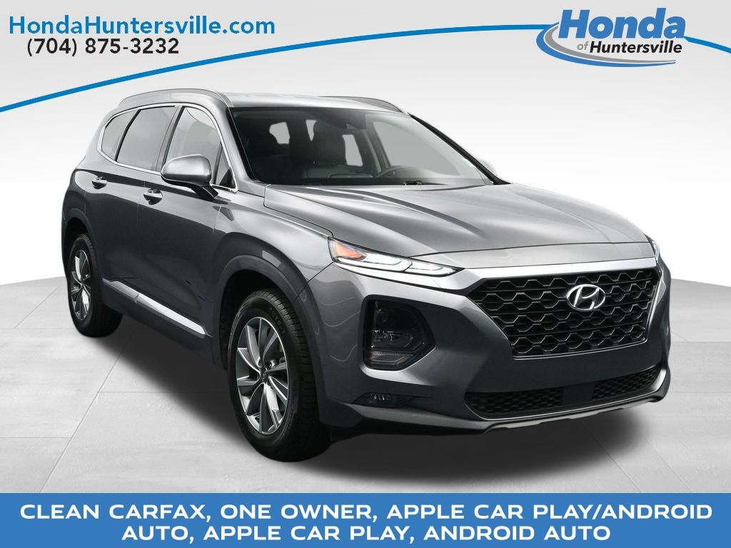 Machine Gray 2019 Hyundai Santa Fe SUV / Crossover Front-Wheel Drive 8-Speed Automatic