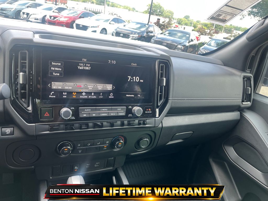 2026 Glacier White Nissan Frontier SV RWD Truck