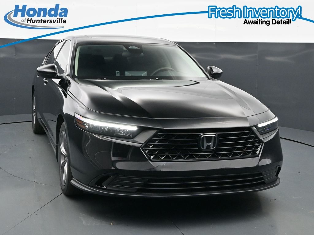 Crystal Black Pearl 2024 Honda Accord Sedan Front-Wheel Drive Continuously Variable Transmission