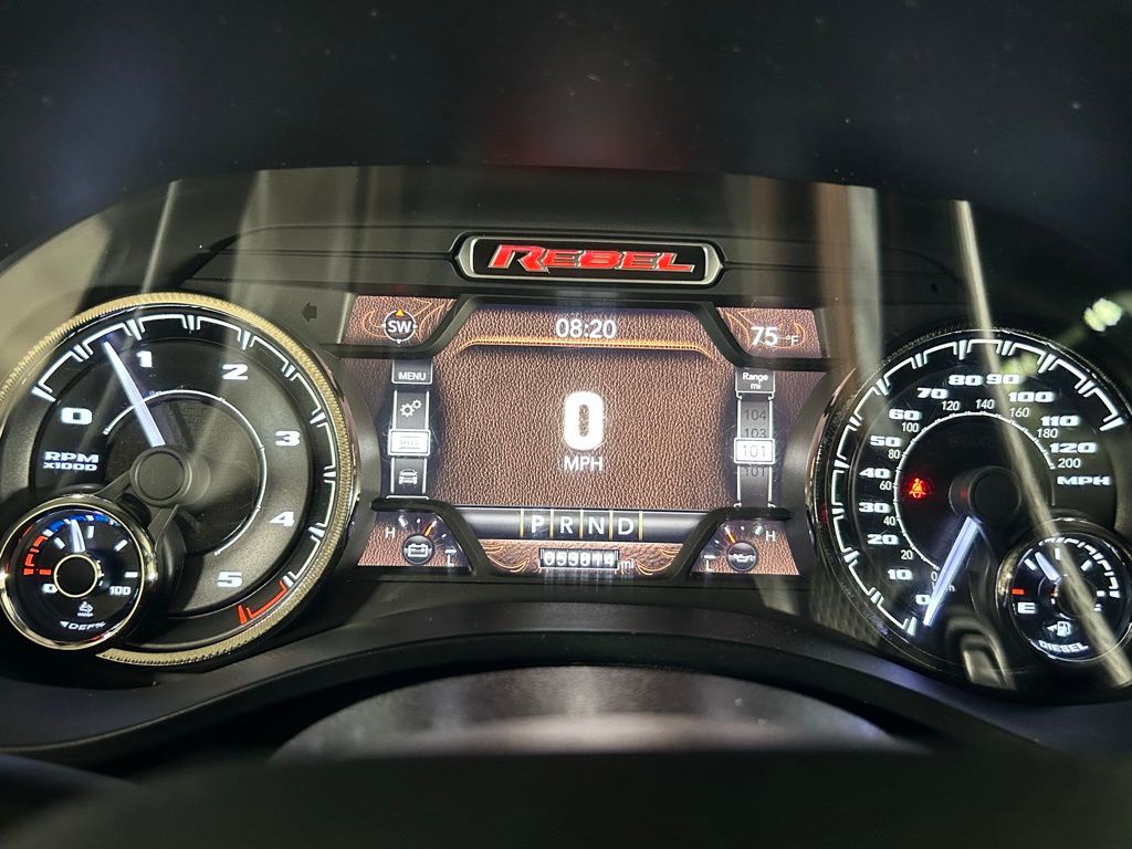 Used 2022 Granite Crystal Metallic Clearcoat Ram Rebel image 22