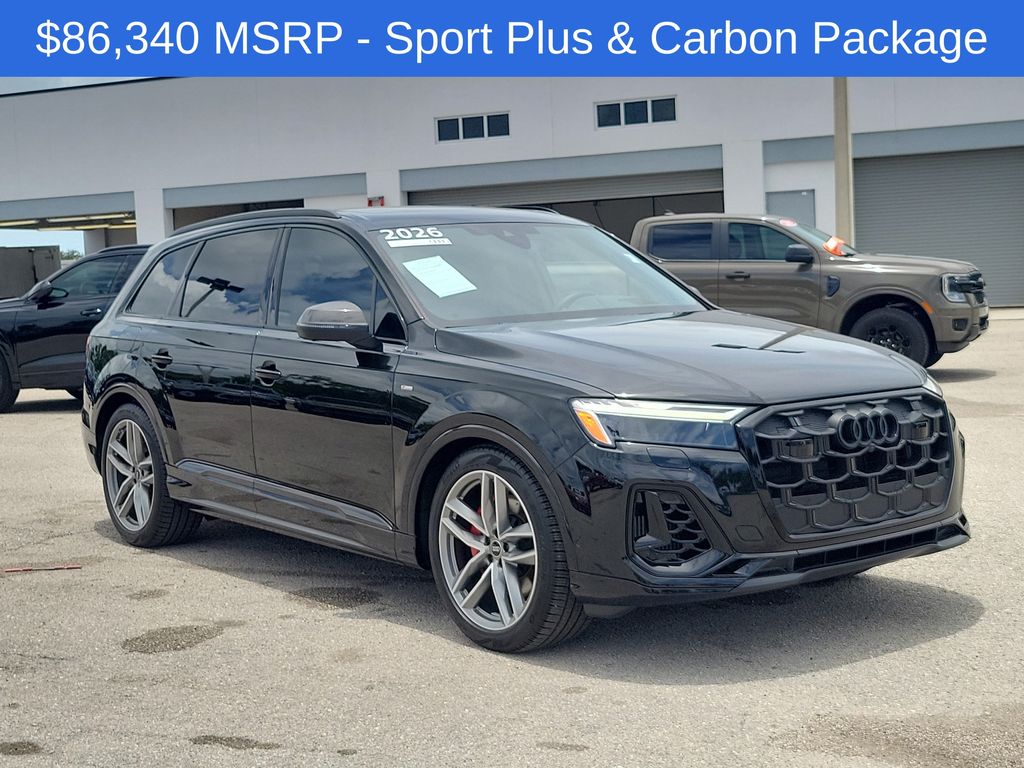 Mythos Black Metallic 2026 Audi Q7 SUV / Crossover All-Wheel Drive 8-Speed Automatic