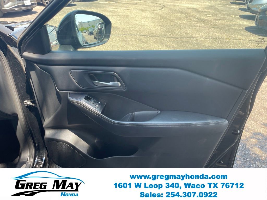 2025 Nissan Rogue SV Black at Greg May Honda
