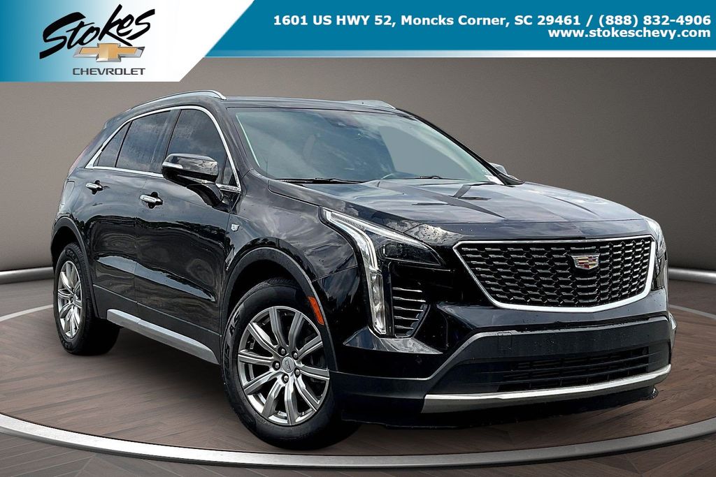 Stellar Black Metallic 2021 Cadillac XT4 SUV / Crossover Front-Wheel Drive 9-Speed Automatic