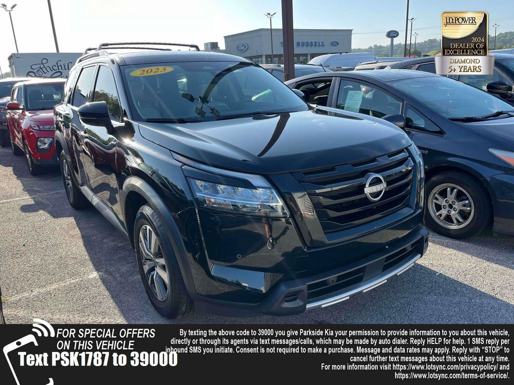 Super Black 2023 Nissan Pathfinder SUV / Crossover All-Wheel Drive 9-Speed Automatic