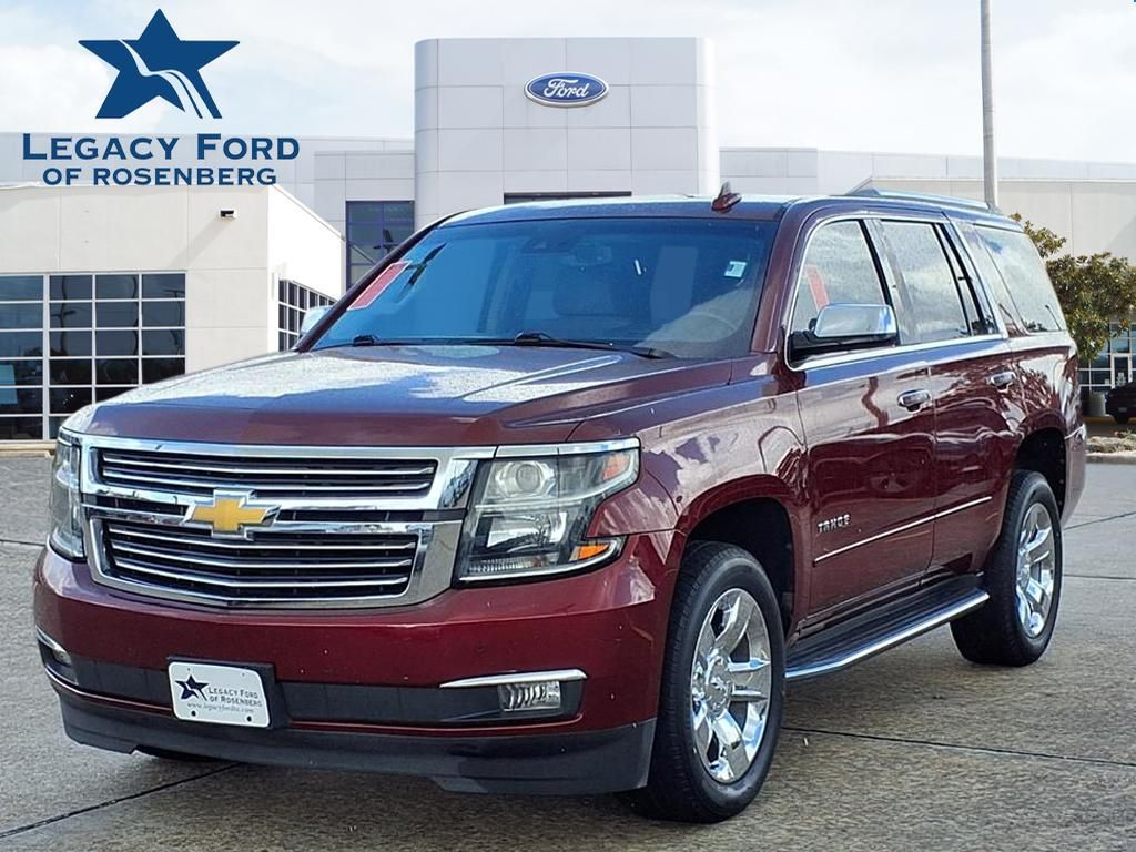 2018 Chevrolet Tahoe Premier Red at Classic Elite Chevrolet Sugar Land