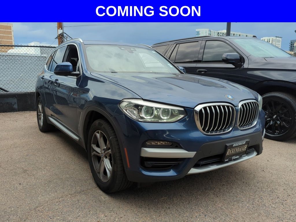 Phytonic Blue Metallic 2021 BMW X3 SUV / Crossover All-Wheel Drive 8-Speed Automatic