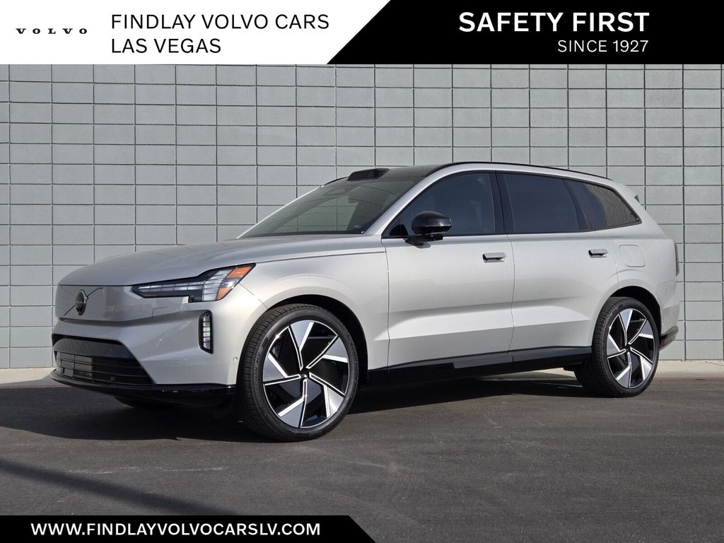 Silver 2025 Volvo EX90 SUV / Crossover All-Wheel Drive 1-Speed Automatic