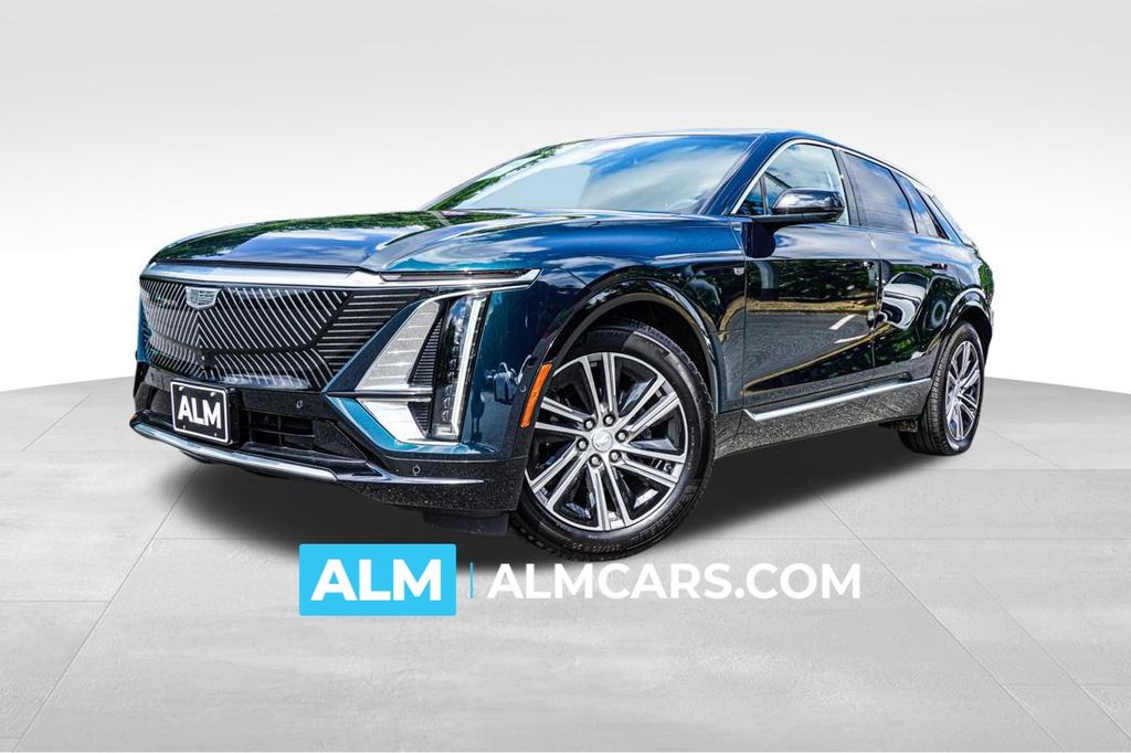 Emerald Lake Metallic 2024 Cadillac LYRIQ SUV / Crossover All-Wheel Drive 1-Speed Automatic