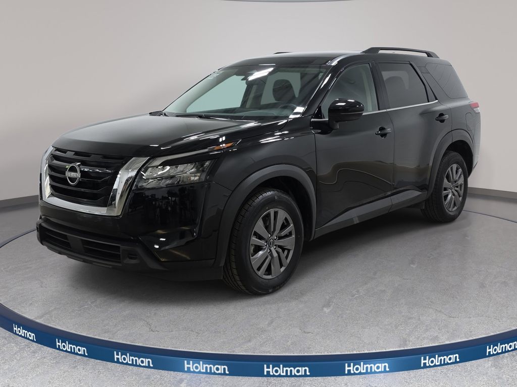 Super Black 2025 Nissan Pathfinder SV 4WD SUV / Crossover All-Wheel Drive 9-Speed Automatic