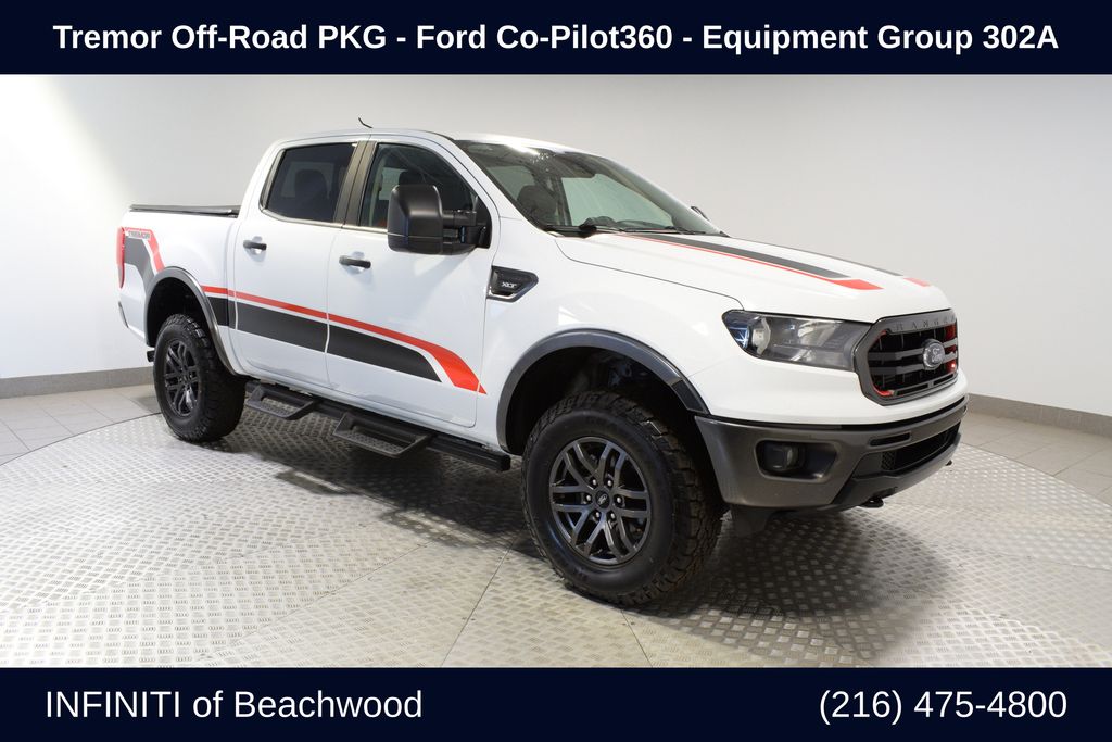Oxford White 2022 Ford Ranger Pickup Truck Four-Wheel Drive Automatic