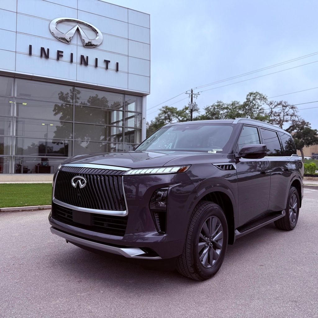 Anthracite Gray 2026 INFINITI QX80 Pure 4WD SUV / Crossover All-Wheel Drive 9-Speed Automatic