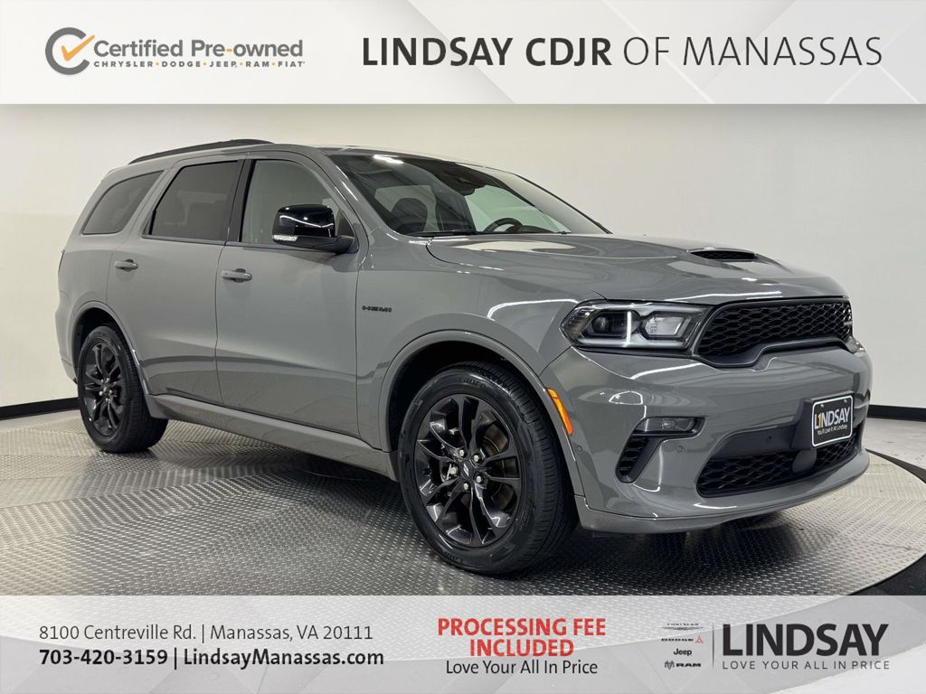 Destroyer Gray Clearcoat 2023 Dodge Durango SUV / Crossover All-Wheel Drive 8-Speed Automatic