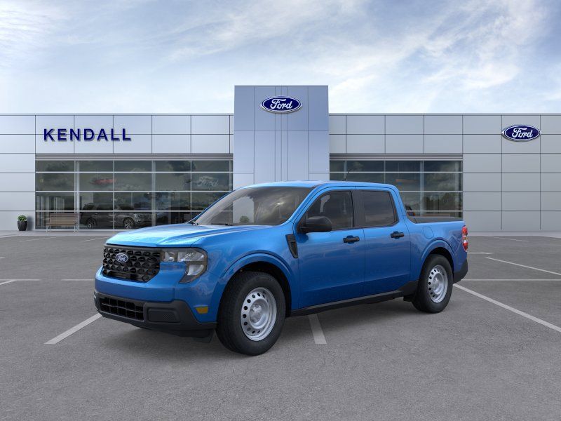 Blue 2026 Ford Maverick XL SuperCrew FWD Pickup Truck Front-Wheel Drive 8-Speed Automatic