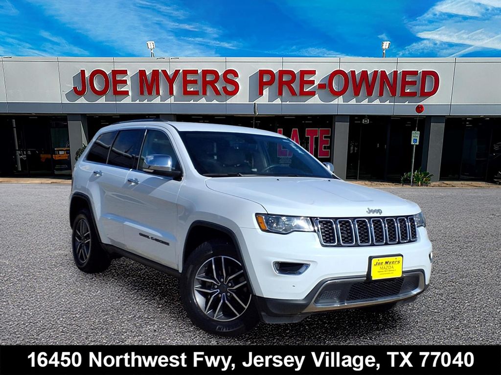 2019 Jeep Grand Cherokee Limited White at Bayway Cadillac Southwest