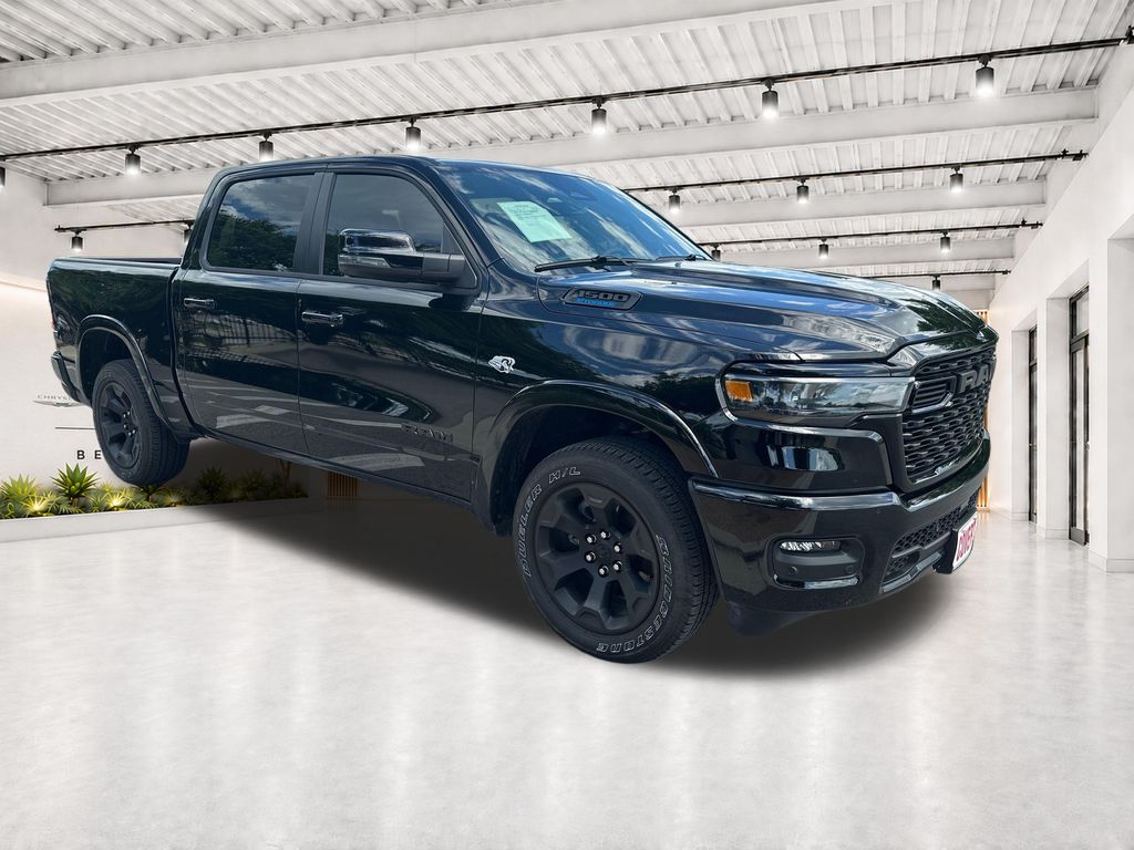 Diamond Black 2026 RAM 1500 Pickup Truck Four-Wheel Drive 8-Speed Automatic