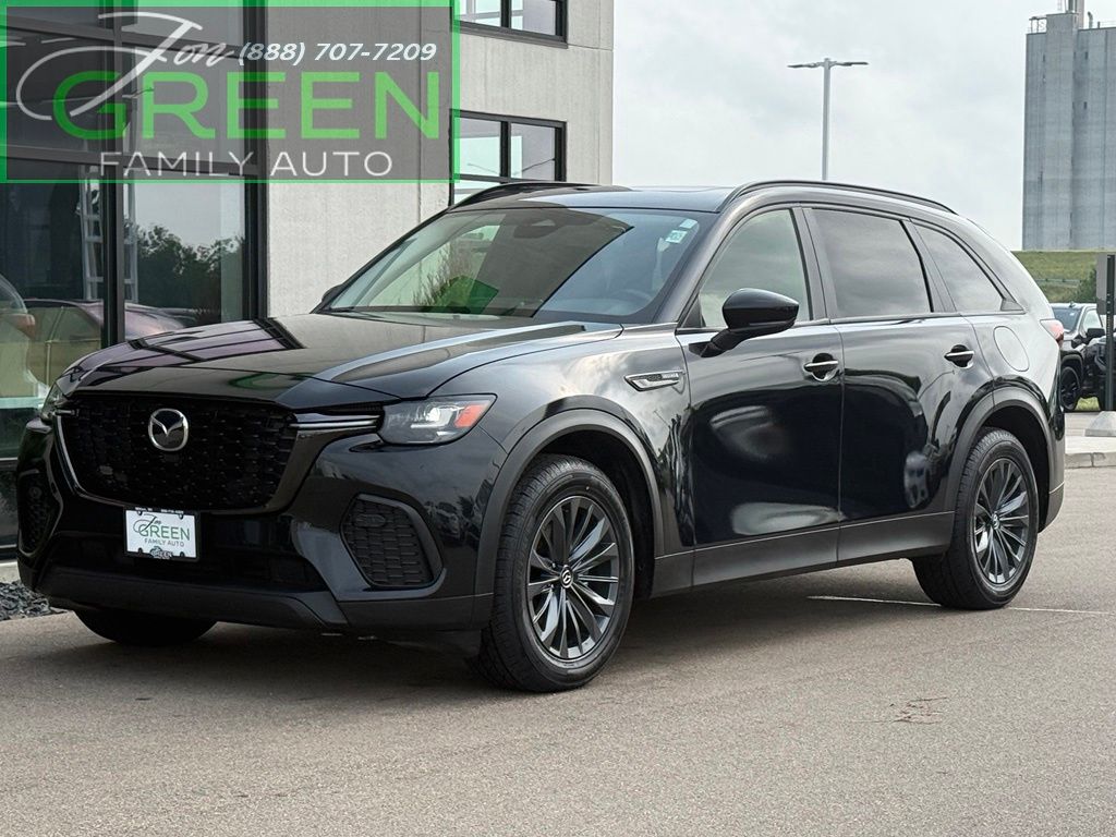 Jet Black Mica 2025 Mazda CX-70 SUV / Crossover All-Wheel Drive 8-Speed Automatic