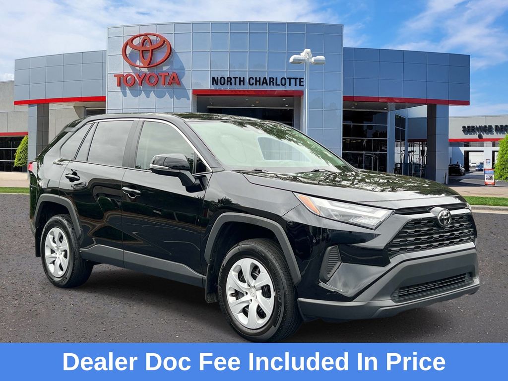 Midnight Black Metallic 2025 Toyota RAV4 SUV / Crossover Front-Wheel Drive 8-Speed Automatic