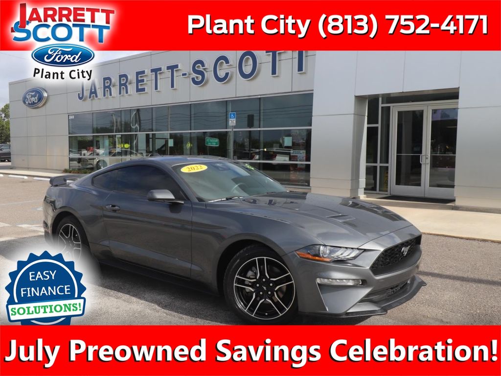 Carbonized Gray Metallic 2022 Ford Mustang Coupe Rear-Wheel Drive Automatic