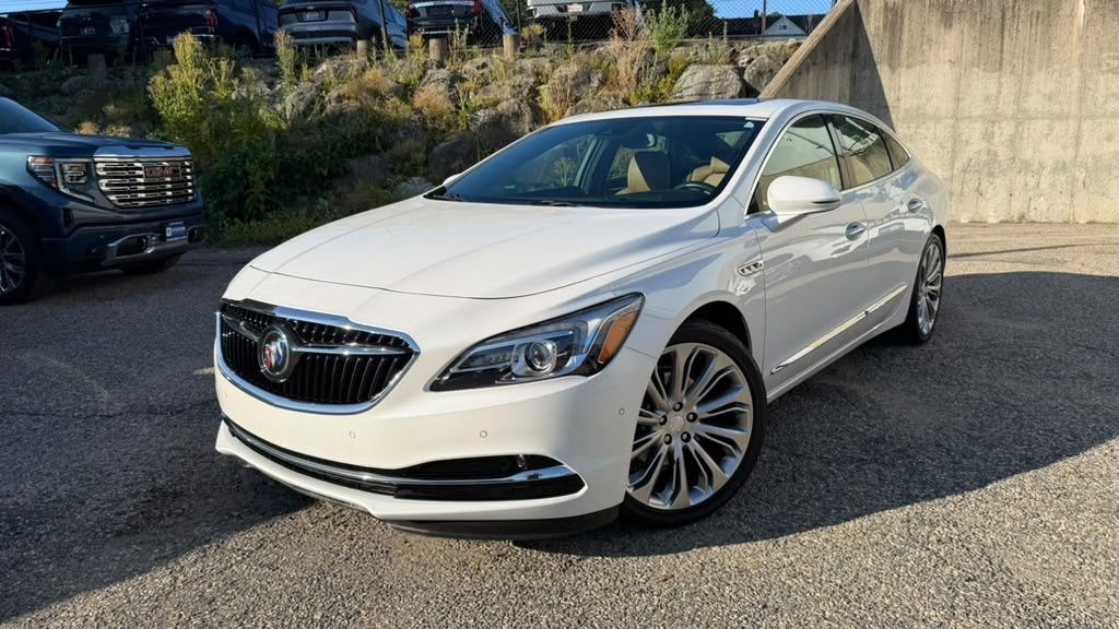 White 2017 Buick LaCrosse Sedan All-Wheel Drive 8-Speed Automatic
