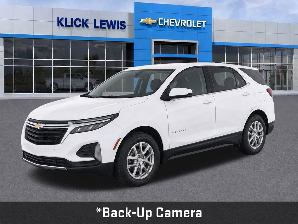 2024 Chevrolet Equinox LT White at Klick Lewis Buick Chevrolet