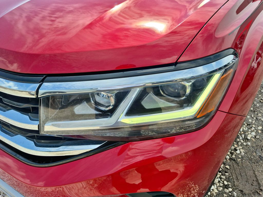 2022 Volkswagen Atlas 3.6L V6 SE w/Technology Red at DeMontrond Auto Country