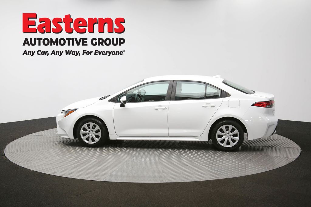 Used 2021 White Toyota LE image 56