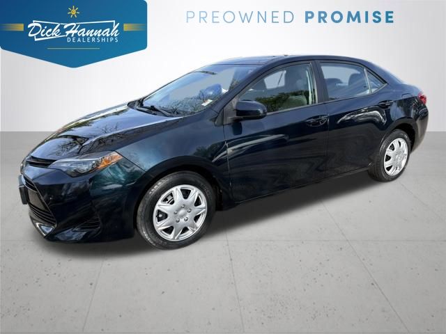 Teal (Aqua) 2019 Toyota Corolla LE Sedan Front-Wheel Drive Continuously Variable Transmission