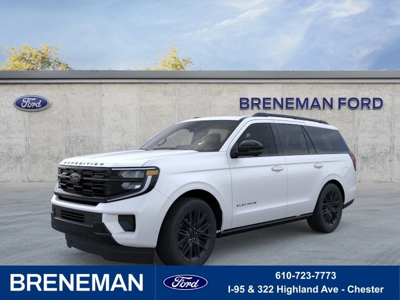 Star White Metallic Tri-Coat 2026 Ford Expedition Platinum 4WD SUV / Crossover Four-Wheel Drive Automatic