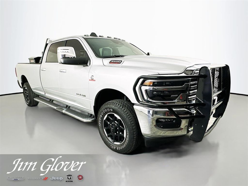 Silver Zynith 2026 RAM 3500 Laramie Crew Cab LB 4WD Pickup Truck Four-Wheel Drive 8-Speed Automatic