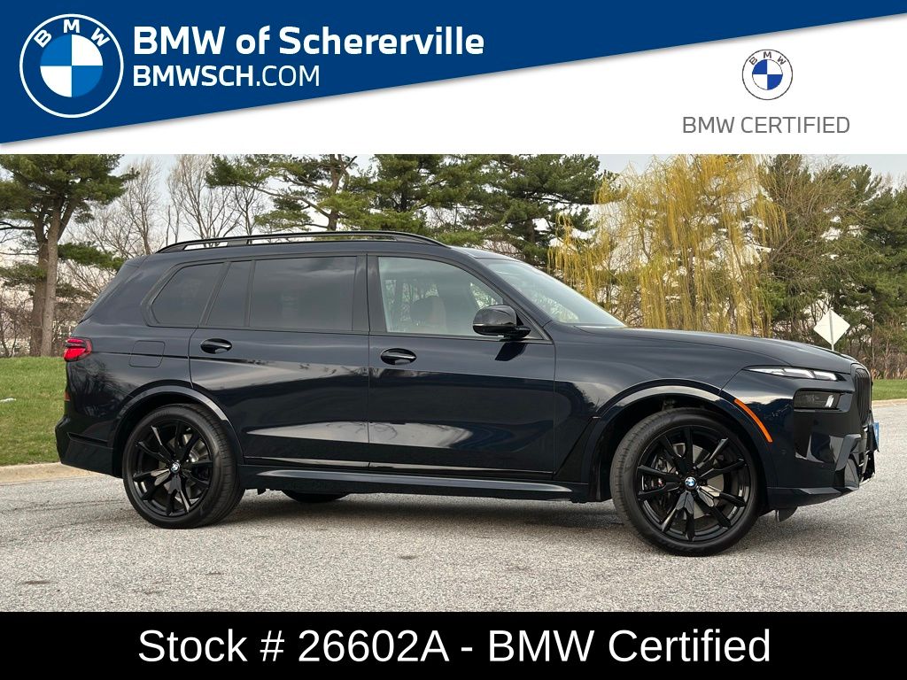Carbon Black Metallic 2025 BMW X7 M60i AWD SUV / Crossover All-Wheel Drive 8-Speed Automatic