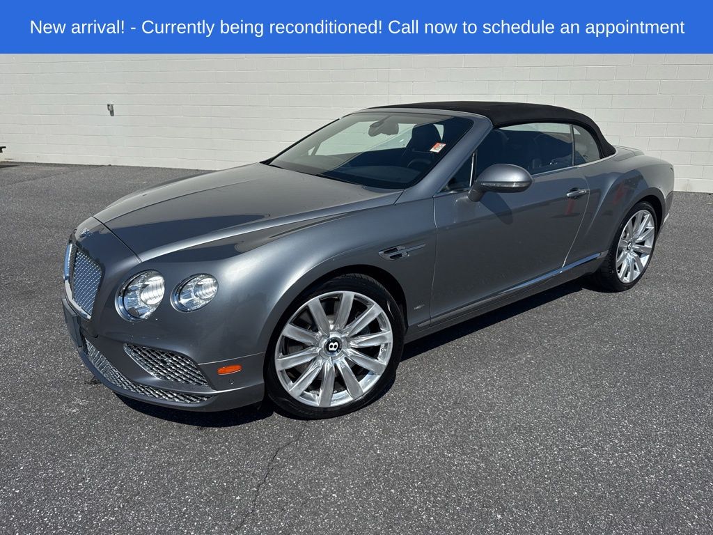 2016 Bentley Continental GTC W12 AWD Convertible All-Wheel Drive 8-Speed Automatic