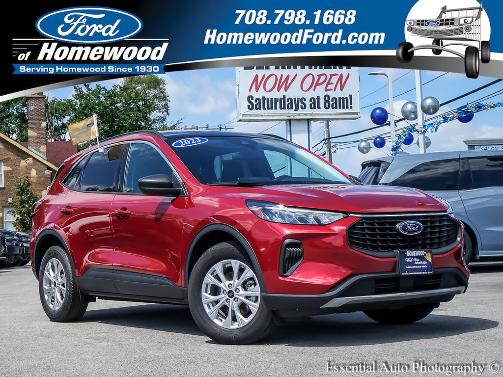 Red Metallic 2023 Ford Escape SUV / Crossover All-Wheel Drive 8-Speed Automatic
