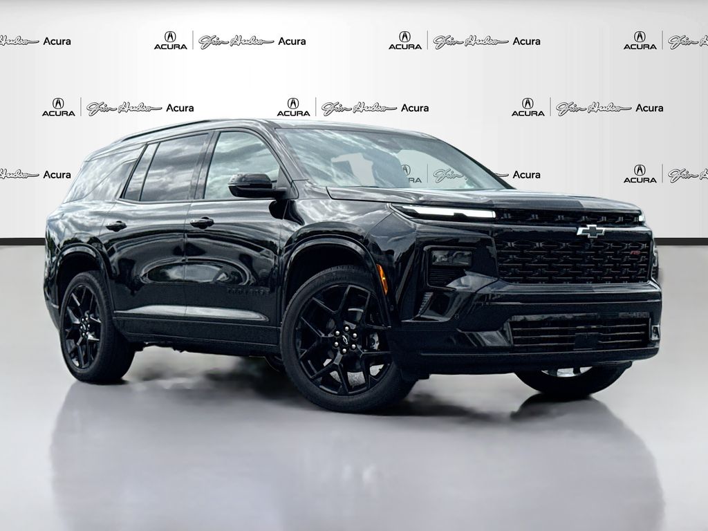 Mosaic Black Metallic 2025 Chevrolet Traverse SUV / Crossover Four-Wheel Drive 8-Speed Automatic